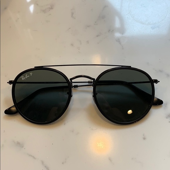 Ray-Ban Accessories - RAY BAN all black polarized sunglasses